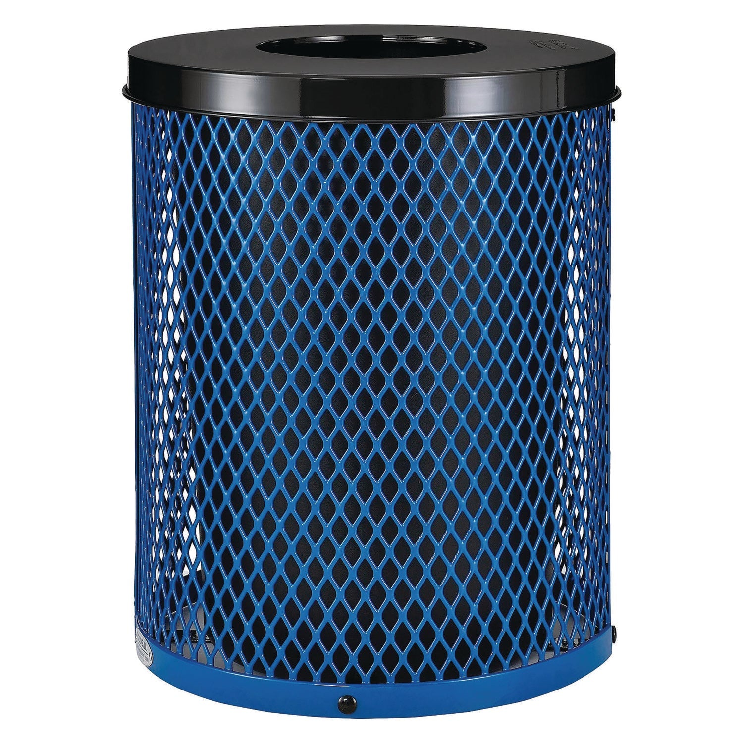 global-industrial-outdoor-diamond-steel-trash-can-36-gal-blue-gbe261924bl_1